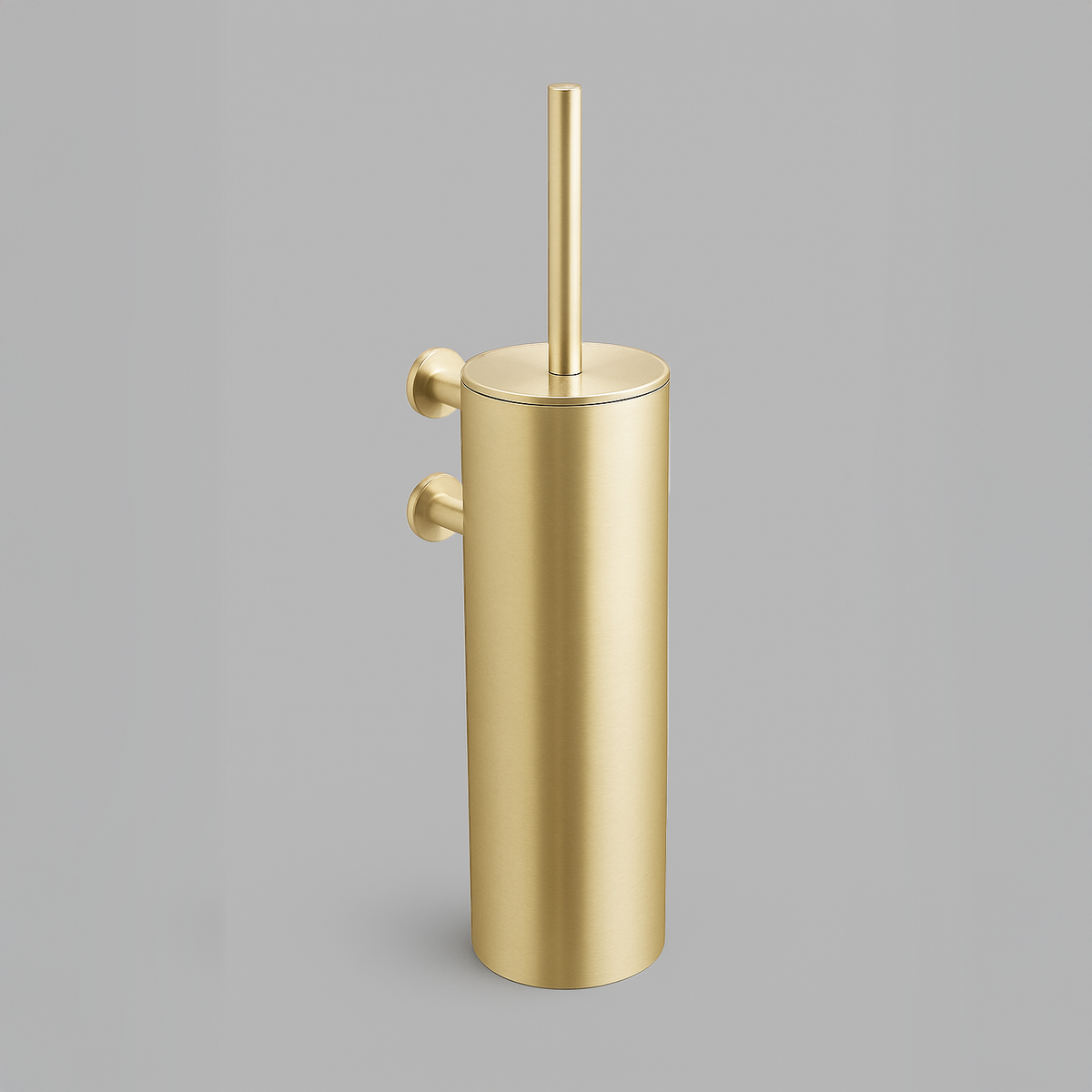 Qtoo Uno Wall Mounted Toilet Brush Holder — d line, view 3