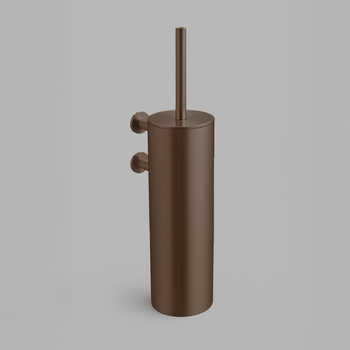 Qtoo Uno Wall Mounted Toilet Brush Holder — d line, view 4