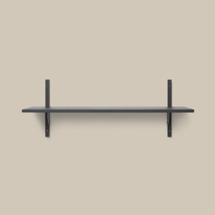 Sector Shelf Single Wide Black and Black