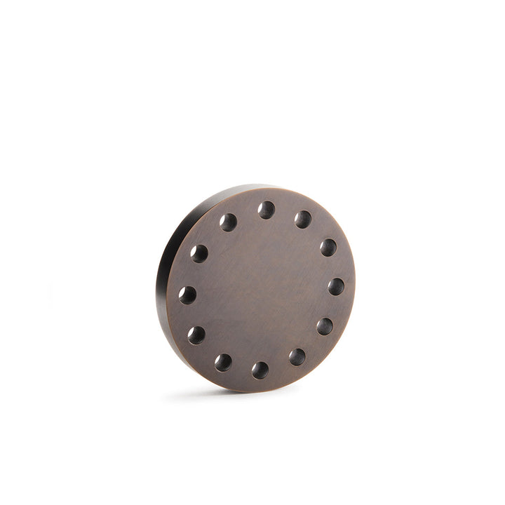 Refined Stardust Collection Door Knob in Bronze