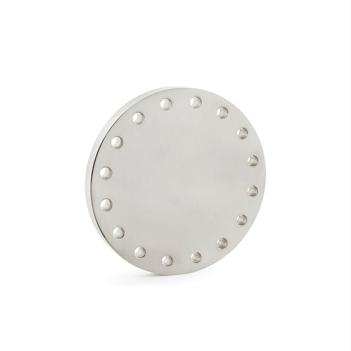 Refined Stardust Collection Door Knob in Nickel