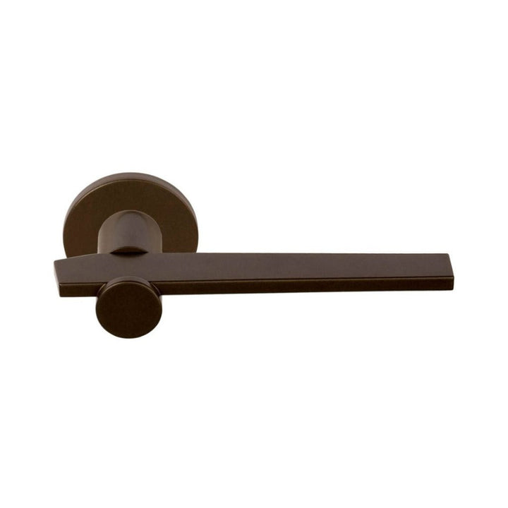 bb100G door lever in bronze