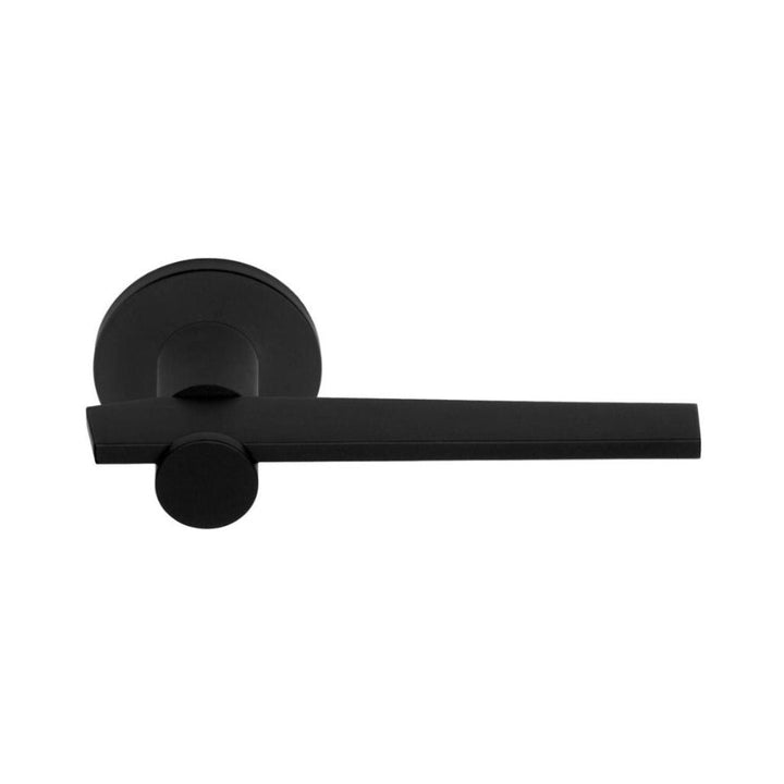 bb100g door lever in satin black