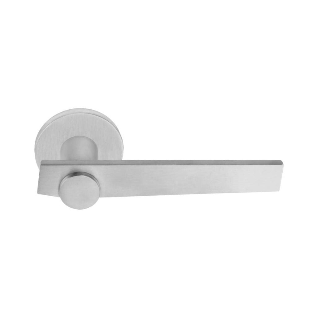 bb101g door lever in stainless steel