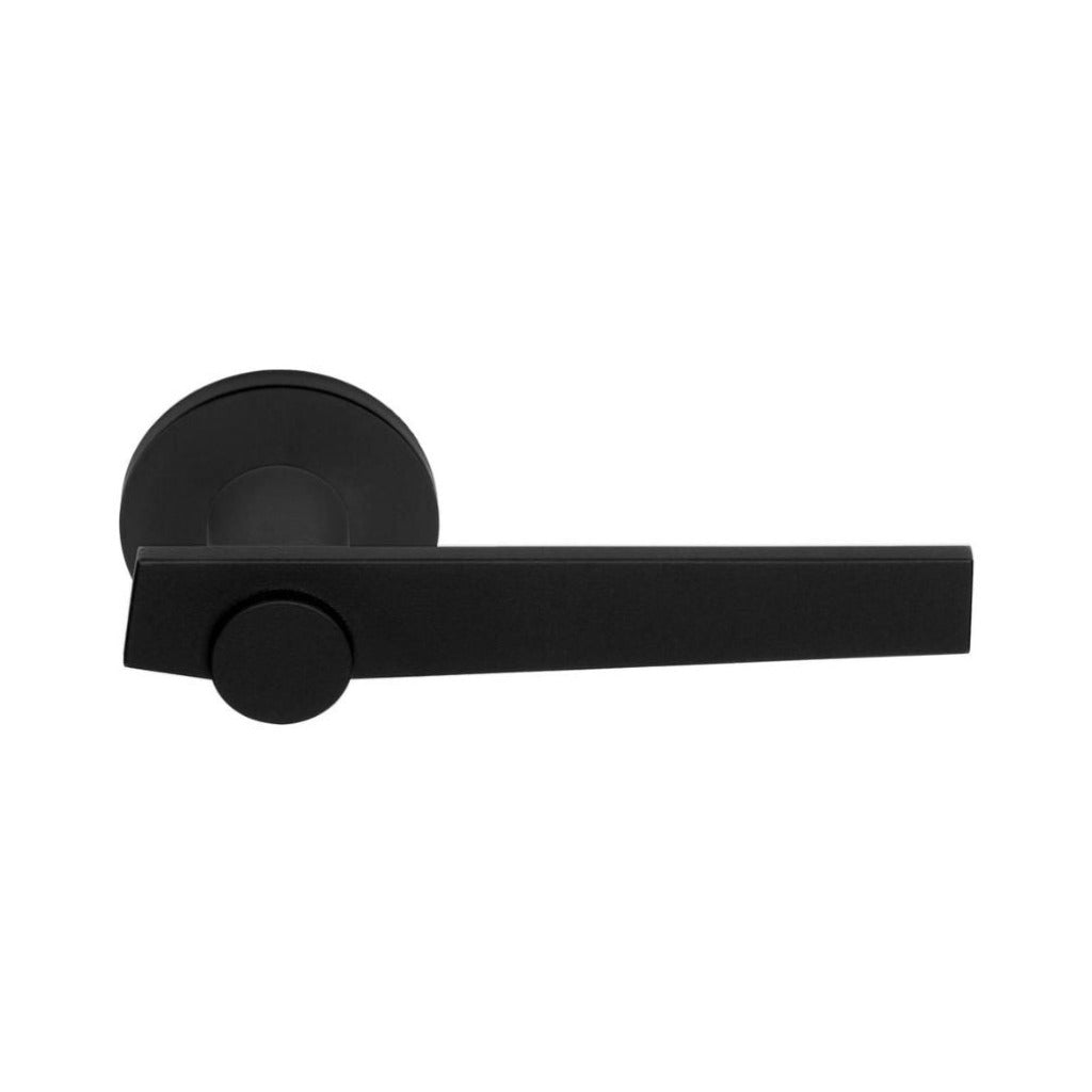 bb101g door lever in satin black