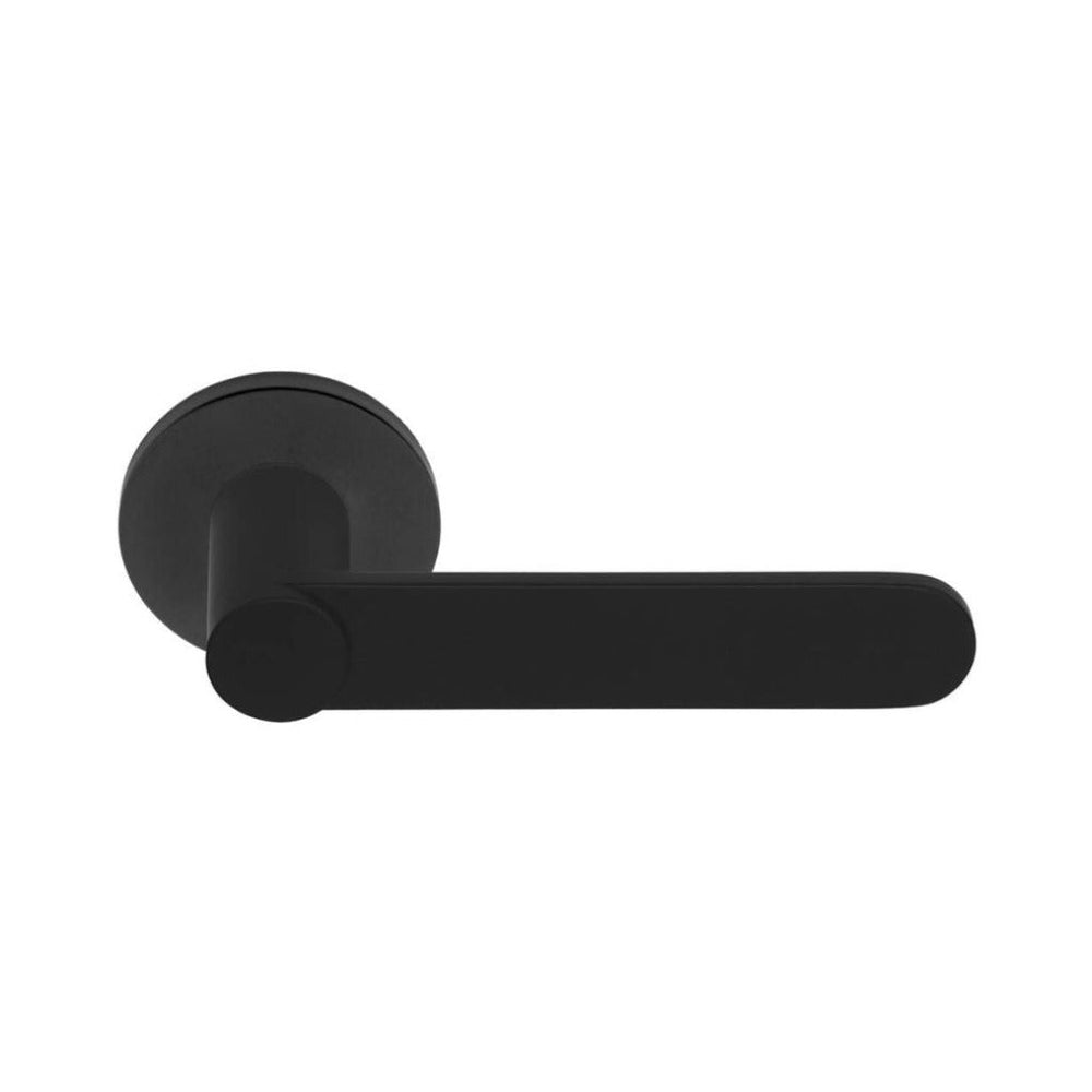 bb103g door lever in satin black