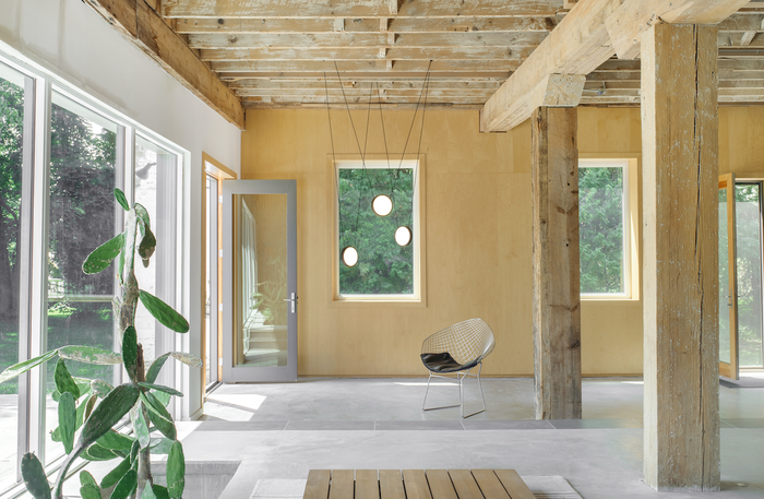 anony highwire lamp in daylight industrial space