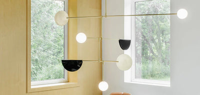 Modern Phase Chandelier by Anony