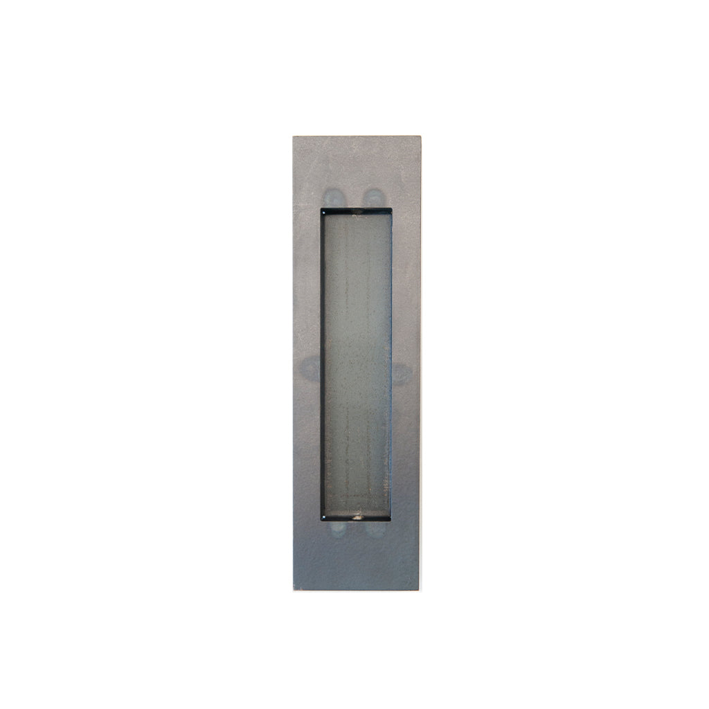 raw steel flush pull