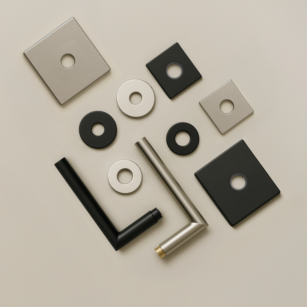AHI 103 door lever roses and washers.