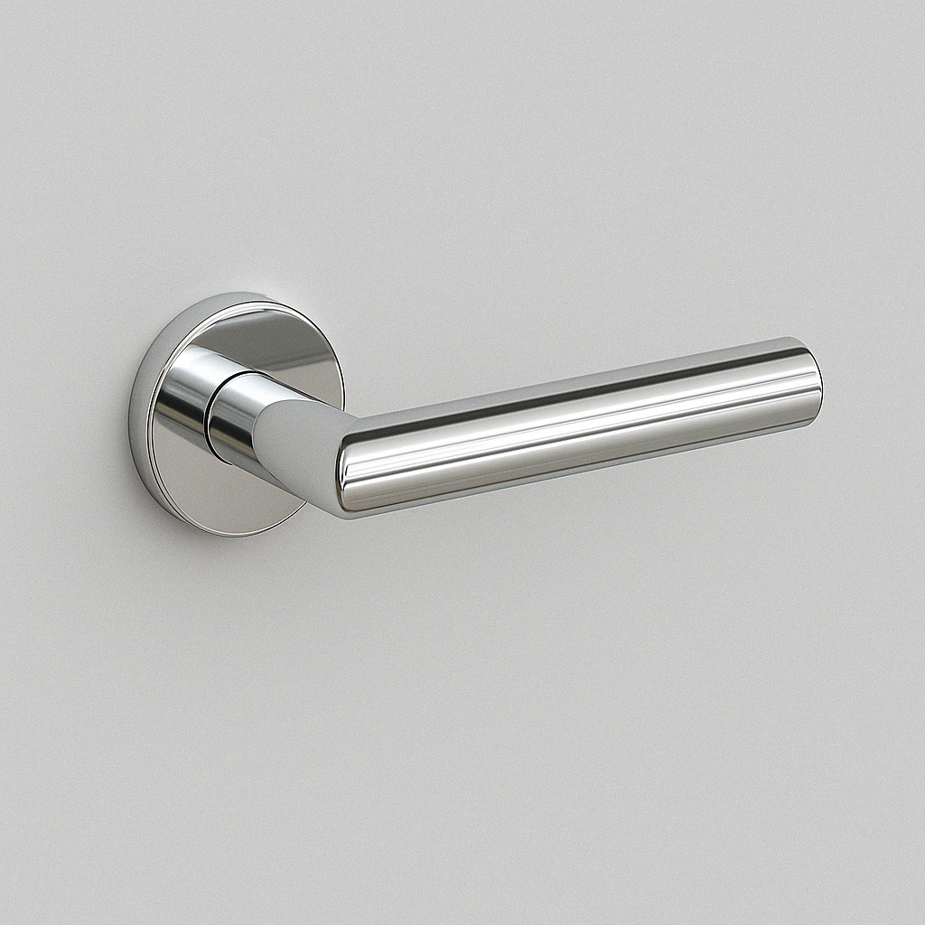 AHI 104 Door Lever Set (rose excluded)