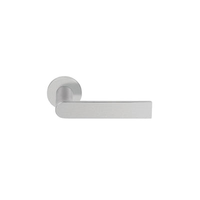 Modern Stainless Steel Door Lever by Piet Boon for Formani