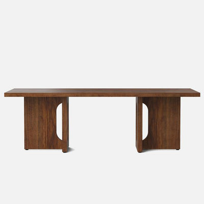 Androgyne Rectangular Table in Marble and Wood