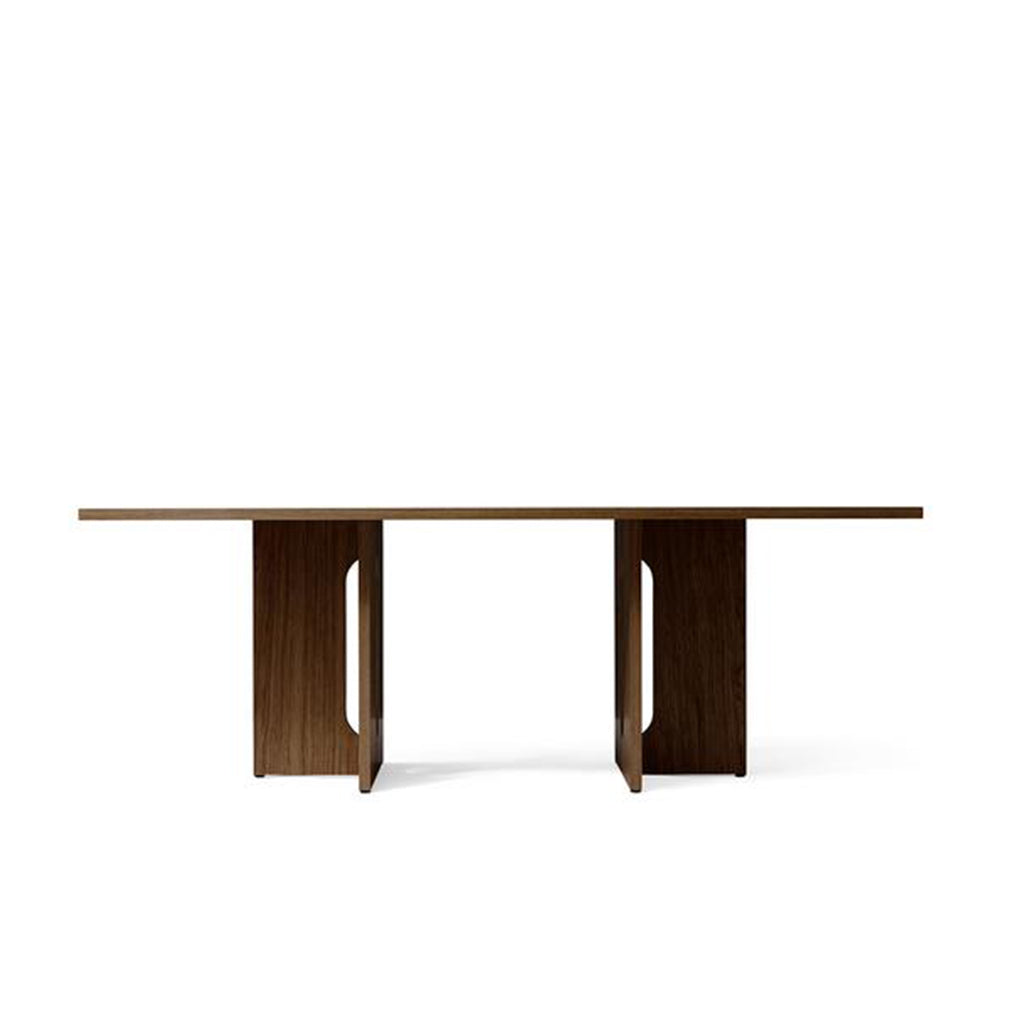 Androgyne Rectangular Table in Marble and Wood