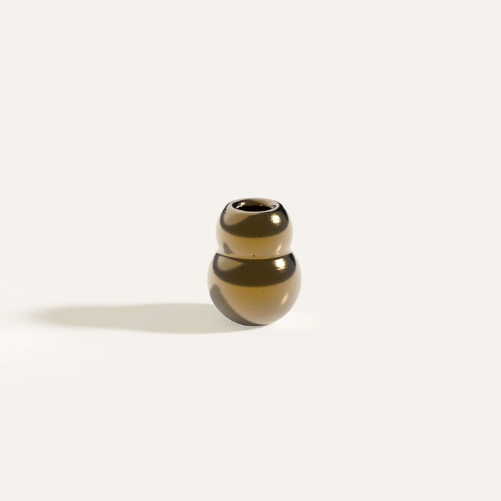 Anjou Candle Holder in Polished Natural Bronze