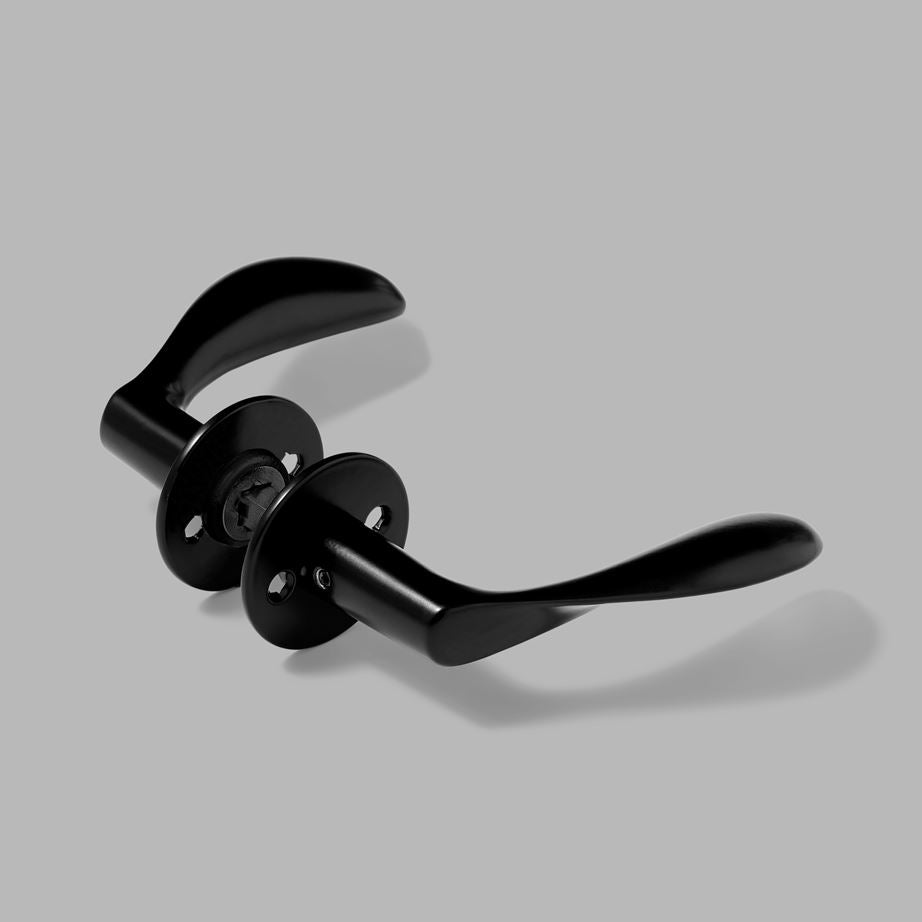 Arne Jacobson Door Lever in Black