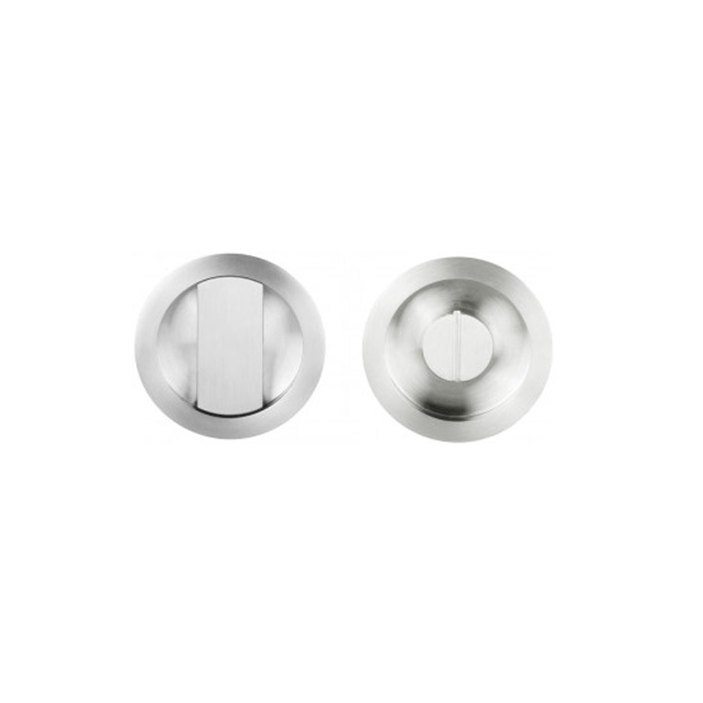 A pair of Formani BASICS LB57S Flush Pulls on a white background.