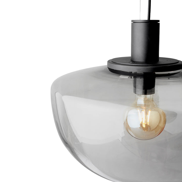 Menu Bank Pendant Light Smoked Designed by Norm Architects