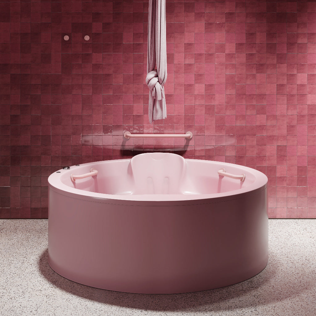 Barbie™ x HEWI sanitary ware brings bold colour, inclusive design, and modern accessibility to hotels, homes, and commercial bathrooms.