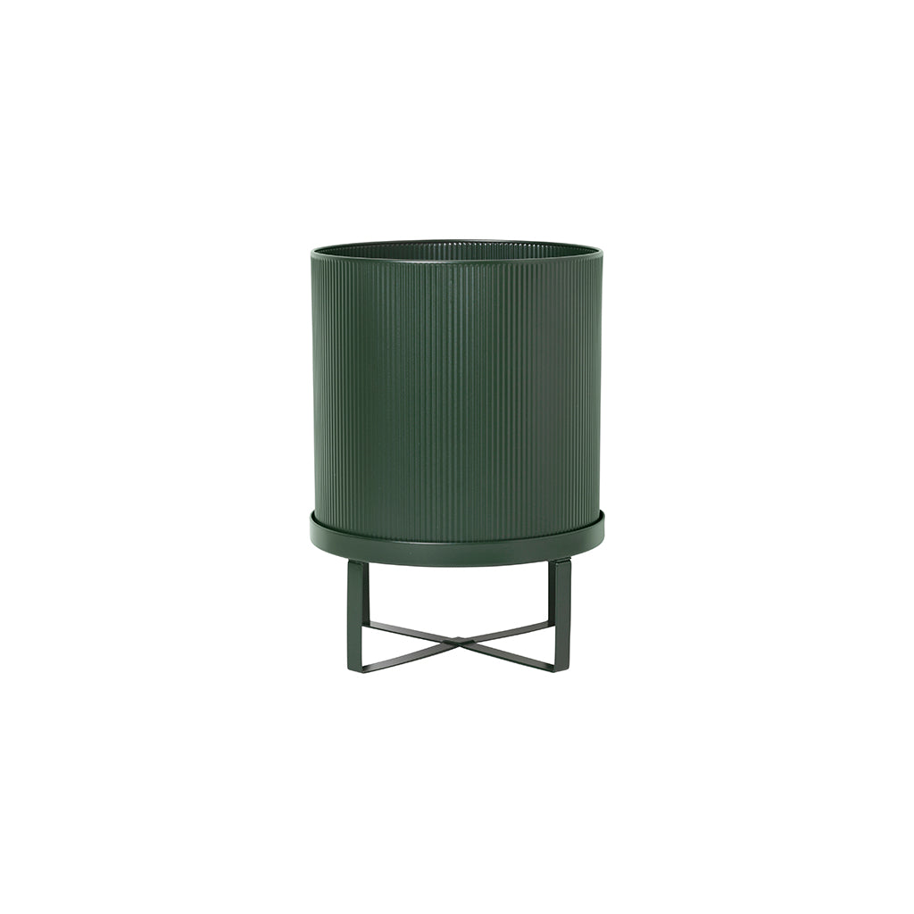 Bau Large Plant Pot in Deep Green by Ferm Living