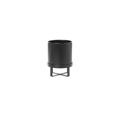 Bau Small Plant Pot in Black by Ferm Living