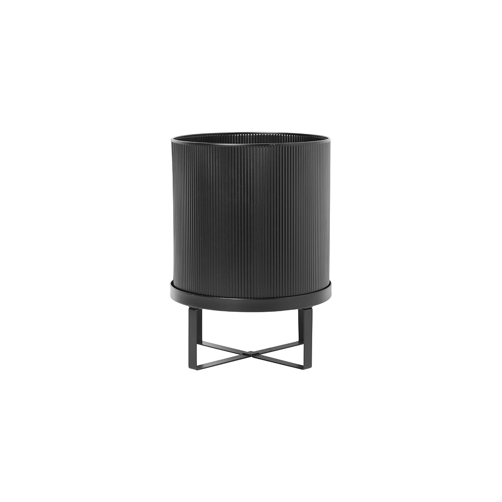 Bau Large Plant Pot in Black by Ferm Living