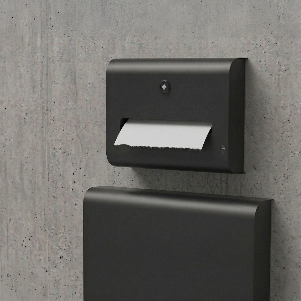 Bjork paper towel dispenser features a functional and modern design, perfectly complementing the acclaimed BJÖRK baby change table.
