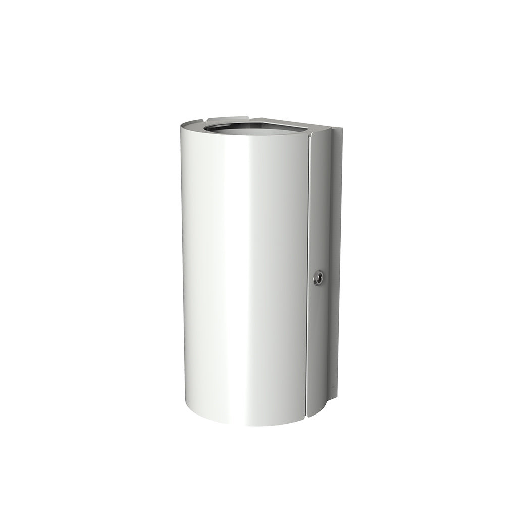 Minimal bathroom waste bin