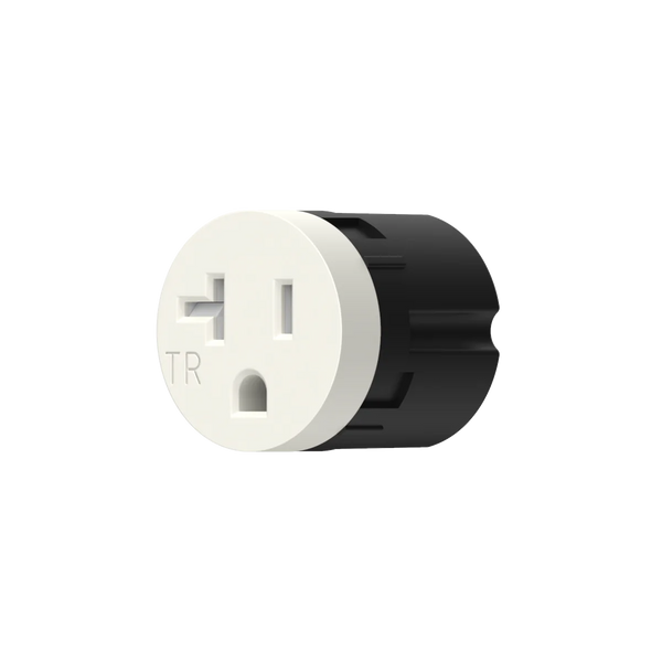 Bocci 22 Component: Device Insert — Outlet 20A / Short / Almond