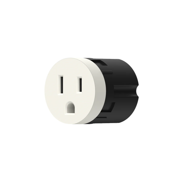 Bocci 22 Component: Device Insert — Outlet 15A / Long / Almond