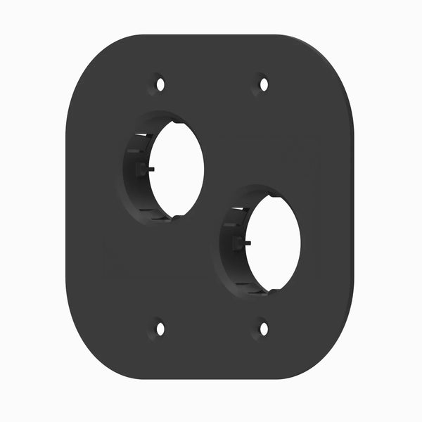 Bocci 22 Component: Mounting Plates — Multi-Material / Double Gang Random