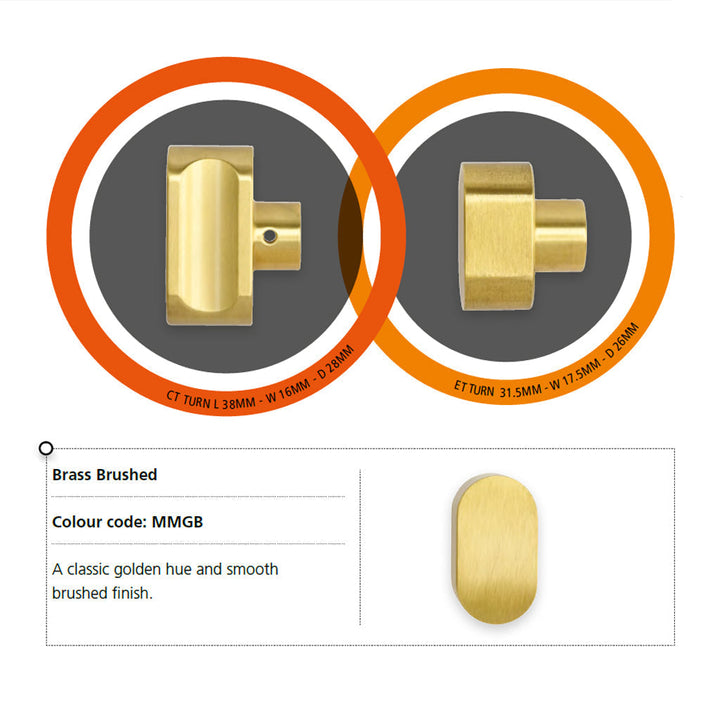 CES Key Cylinder 815 Knob CR