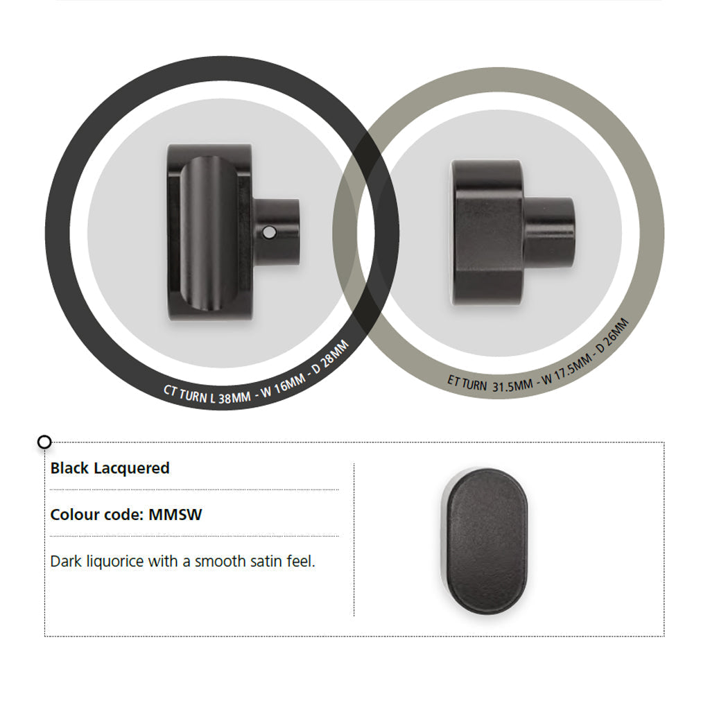 CES Key Cylinder 815 Knob CR