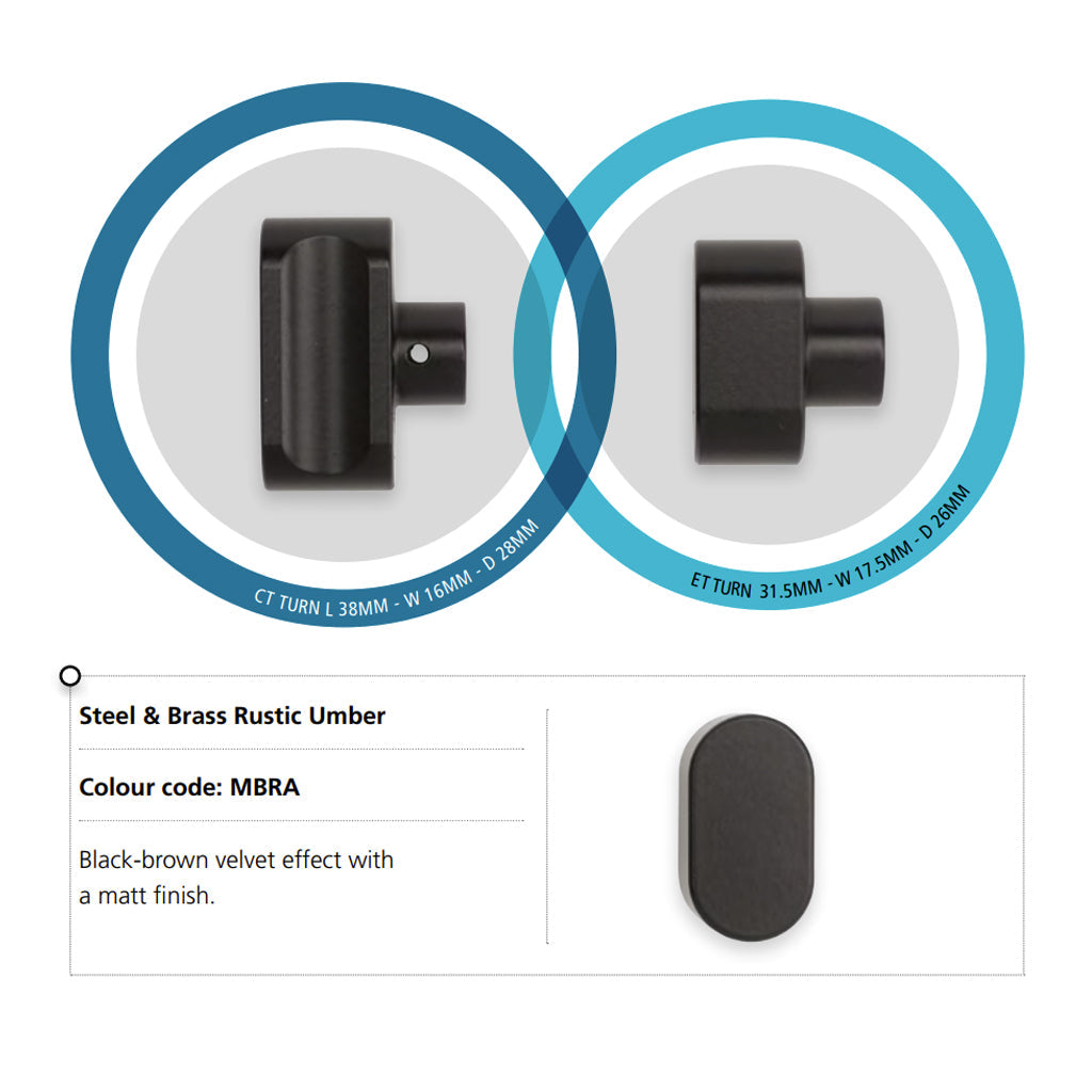 CES Key Cylinder 815 Knob CR