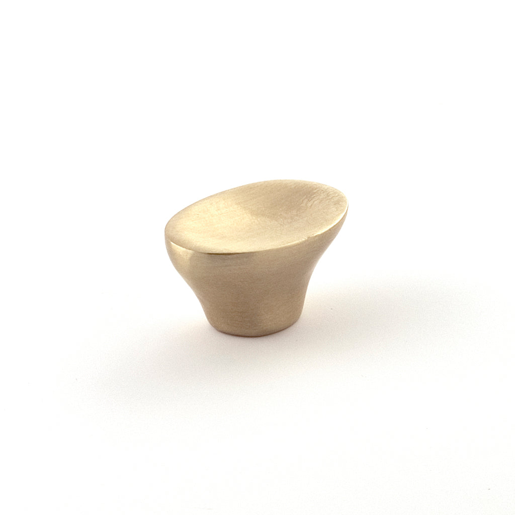 cast bronze and brass knob by Marion Cage