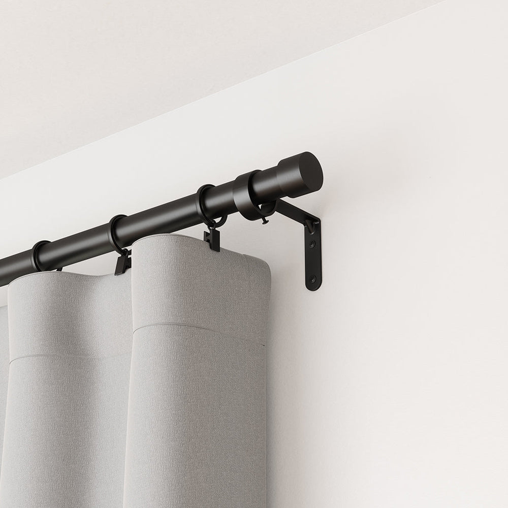 cappa single curtain rod