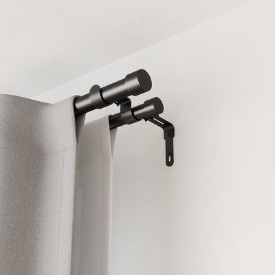cappa double curtain rod by umbra