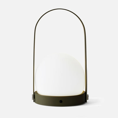 Portable LED Lamp by Menu in Olive