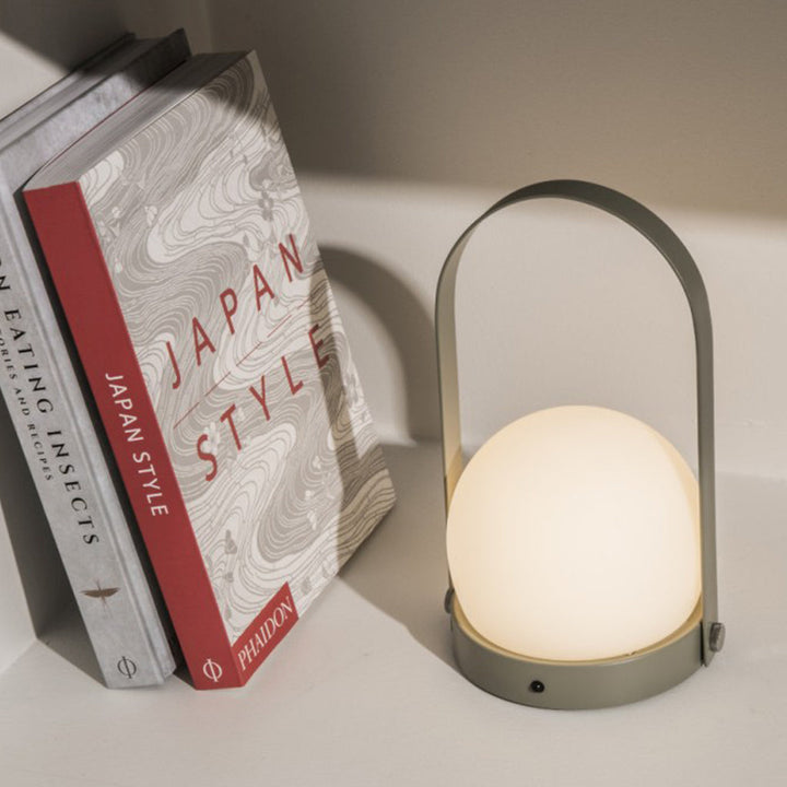 Portable LED Lamp by Menu in Olive