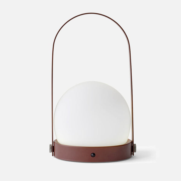 Carrie Portable LED Lamp — Burned Red