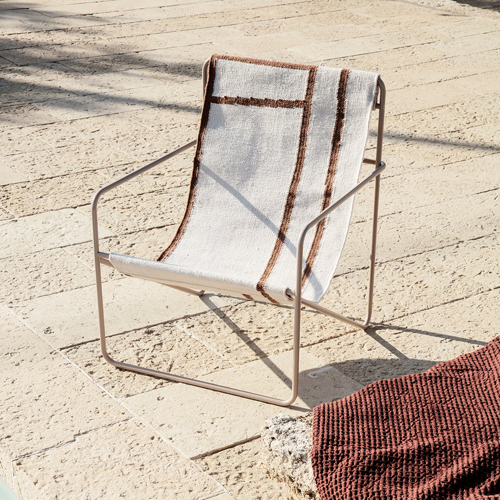 Cashmere Shapes Desert Lounge Chair