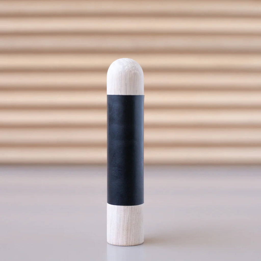 Chapman Wood Appliance Bar Pull With Leather