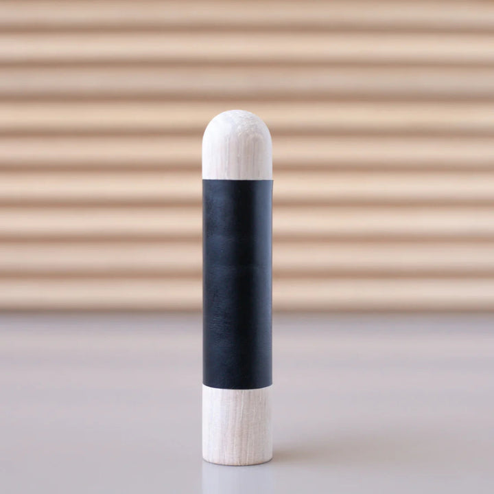 Chapman Wood Appliance Bar Pull With Leather