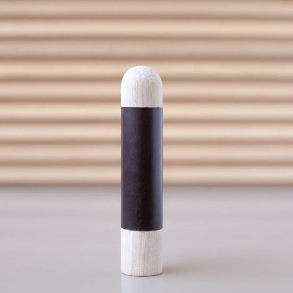 Chapman Wood Appliance Bar Pull With Leather