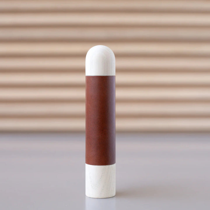 Chapman Wood Appliance Bar Pull With Leather