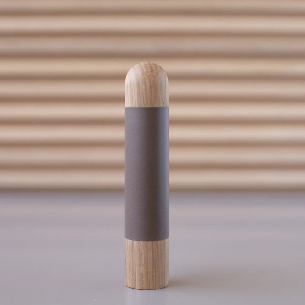 Chapman Wood Appliance Pull With Leather