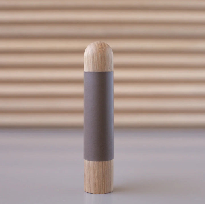 Chapman Wood Appliance Pull With Leather
