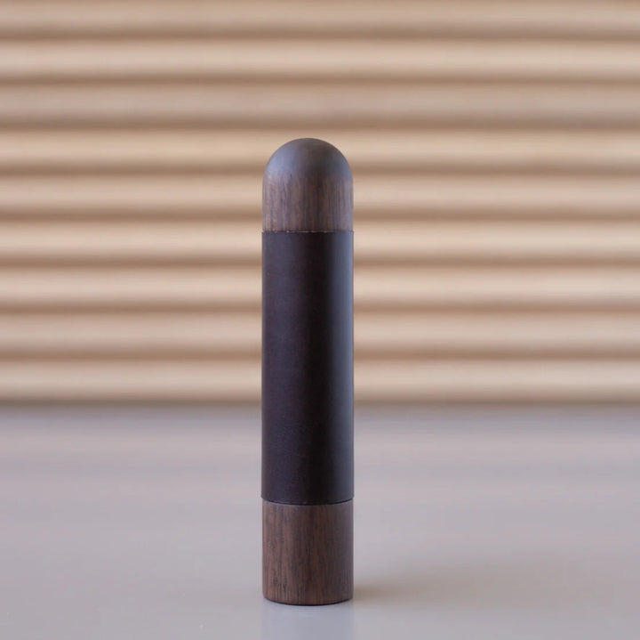 Chapman Wood Appliance Pull With Leather