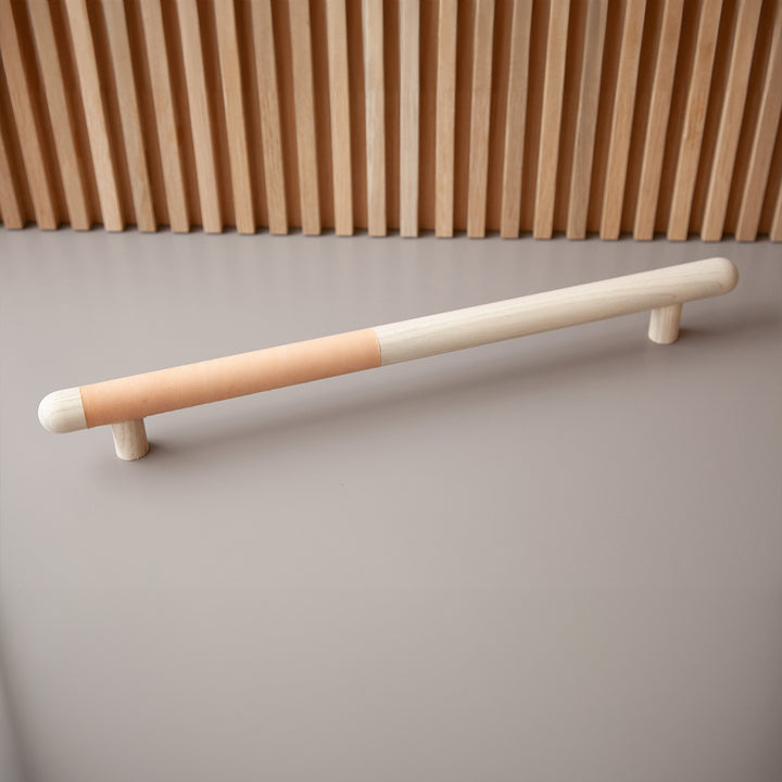 Chapman Wood Appliance Pulls With Half Leather