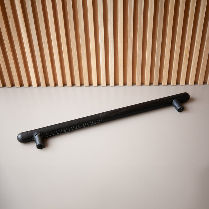 Chapman Wood Appliance Pulls With Half Leather